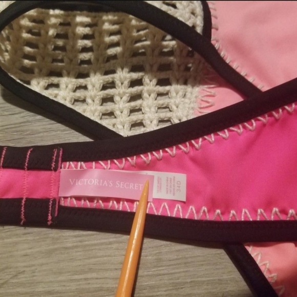 Victoria Secret swimsuit, pink, medium, like new - Picture 3 of 4